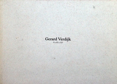 Gerard Verdijk 6 x 65 x 125