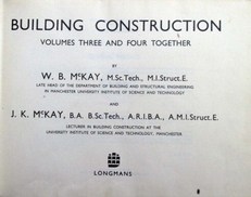 Building Construction volume three and four
