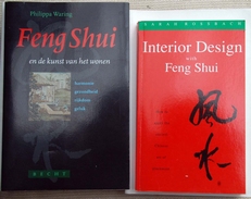 Feng Shui,Interior design en de kunst van het wonen 2 boeken