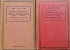Handboek voor stijl-en ornamentleer.2 delen.