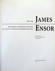 James Ensor 1860-1949,schilderijen,tekeningen en grafiek.