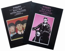 Rock 'n'  Roll and Film Memorabilia.Auction catalog. 2 parts