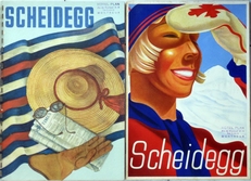 Scheidegg,The scheidegg hotels and one more..(2 brochures).