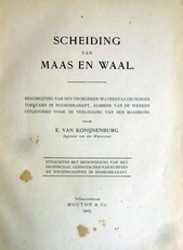 Scheiding van Maas en Waal.