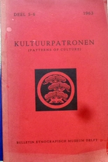 Kultuurpatronen.Patterns of culture deel 5 - 6.