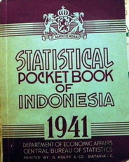 Statistical Pocketbook of Indonesia, 1941.