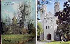 Normandie Romane. La basse-Normandie et la haute-Normandie.