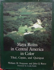 Maya ruins in Central America in Color.