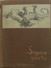 Skizzenbuch,hundert Federzeichnungen von Heinrich Kley